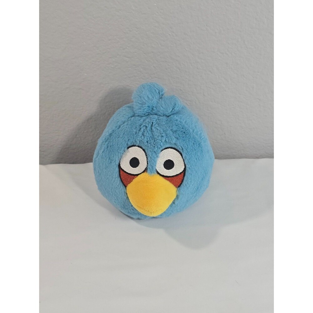 Angry Birds Blue Jay Bird 5" Plush Stuffed Animal 2010